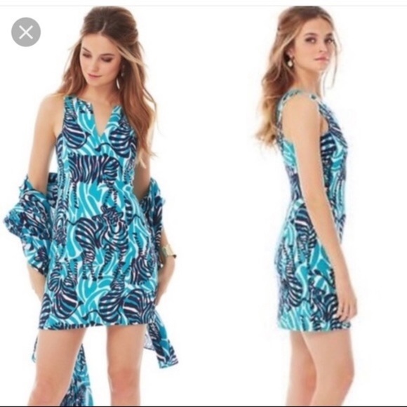 Lilly Pulitzer Dresses & Skirts - Lilly Pulitzer zebra print dress
